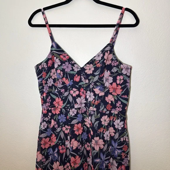 Anthropologie 12 Hutch Belinna Sleeveless V-Neck Godet A-Line Maxi Dress - Picture 5 of 13